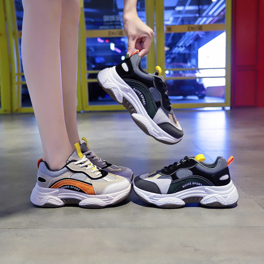 Flying Weaving Women's Summer New Sports Sneakers Student Running Casual Shoes